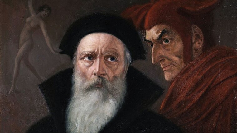 Faust und Mephisto